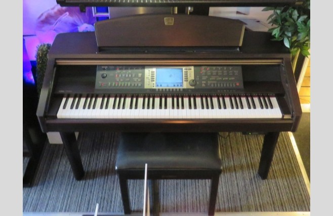 Used Yamaha CVP207 Rosewood Digital Piano Complete Package - Image 1